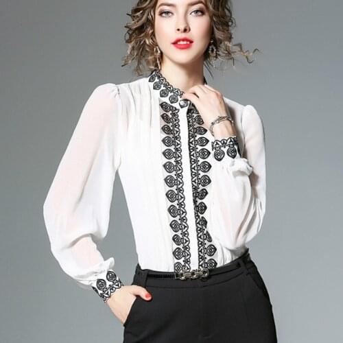 HECAIYUN Womens Chiffon Blouses