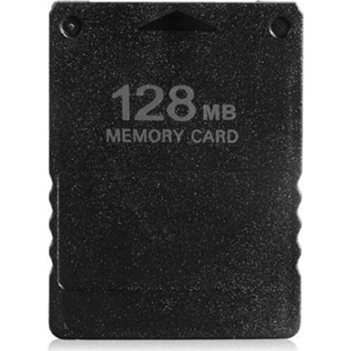 Small Size High Speed 64MB/128MB Memory Card Save Game Data Stick Module Card Suitable for Sony PlayStation PS2 Black