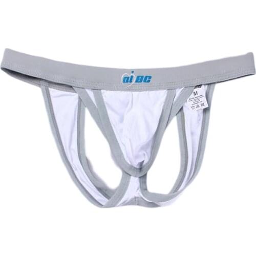Aibc Jockstrap Gay Men Underwear Backless Pouch Bulge Mens Thongs Erotic Sexy G Strings Jock Strap Bikini Mirco Male Underpants