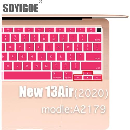 New For air13 A2179 For Apple laptop keyboard cover silicone protective cover 2020 Air13 keyboard case For mac accessories case