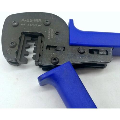 A-2546B solar terminal crimper for Solar Panel PV Cable Crimping tool for solar panel connectors,solar crimper 2.5-6mm2