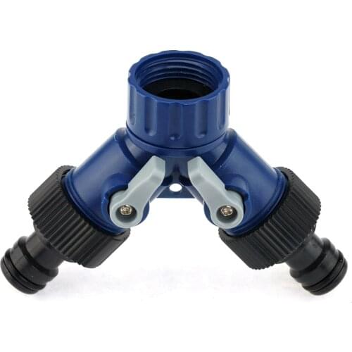 Water Tap Splitter 2 Way For 12 Caliber Quick Connector Adaptor Y Shape Garden Tap Splitter Connector For Irrigation charmingly
