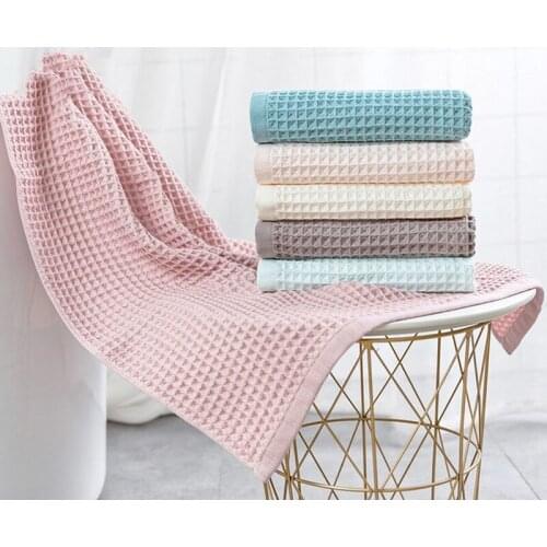 70x140cm High Quality Cotton Bath Towels Solid Color Men and Women Bath Towels Hotel Towels Adult Soft Absorbent Home Wash Towel