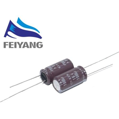 100PCS nippon NCC 2200uF 1500UF 1000UF 16V 12.5x20mm Low Impedance 16V2200uF 16V1500UF 16V1000UF Aluminum Electrolytic capacitor