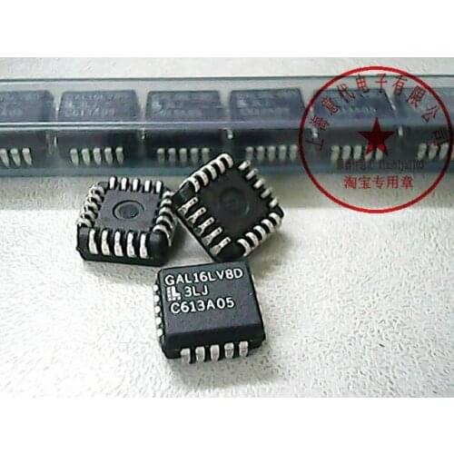 5pcs GAL16LV8D-3LJ16V8, PLCC-20