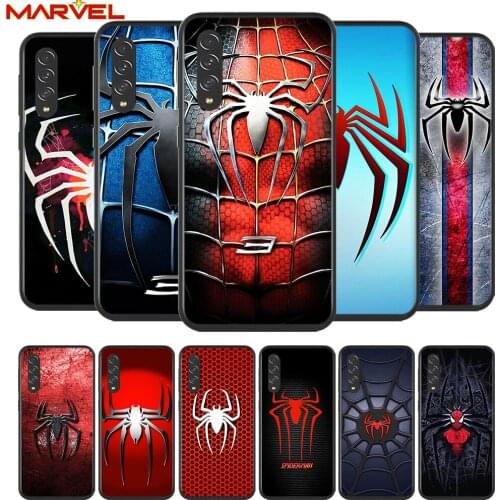 Spider Marvel Cool for Samsung Galaxy A90 A80 A70 A60 A50 A40 A2Core A10 M31 M21 M60 M40 M30 Soft Black Phone Case