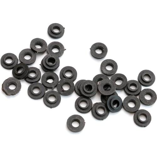 100PCS Black Plastic Shoulder Washers Spare Parts For Tattoo Machine Kit Set Supply