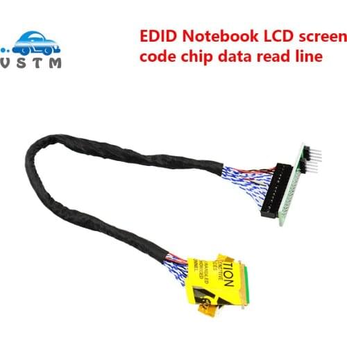 EDID Notebook LCD screen code chip data read line LED LCD 2 in 1 For RT809F RT809H TL866CS and TL866A TL866II Programmer