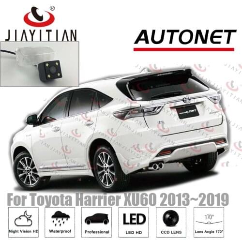 JiaYiTian rear view camera For Toyota Harrier XU60 2013 2014 2015 2016 2017 CCD Night Vision Reverse camera License plate camera