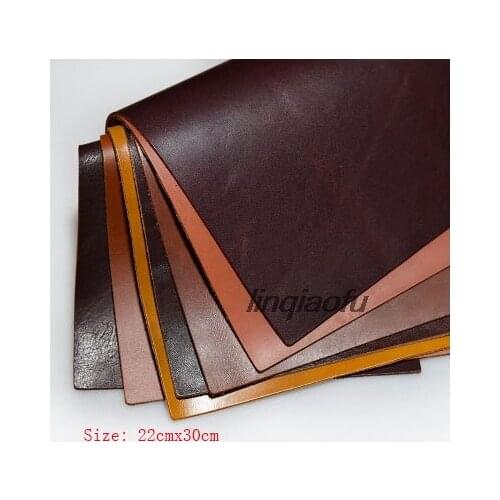 Leather top layer cowhide leather fabric vegetable tanned cowhide