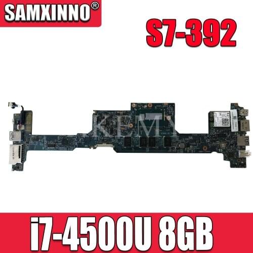 NBMBK11007 48.4LZ02.011 Main Board For Acer aspire S7-392 Laptop Motherboard MB-12302-1 I7 4500U CPU 8GB Ram