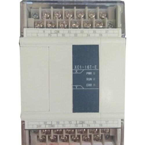 New Original Programmable Controller Series PLC Module DI 8 DO 8 Transistor XC1-16T-E AC220V Well Tested Working