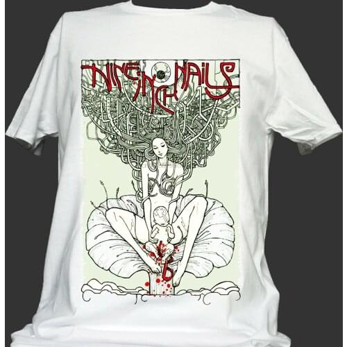 Nine Inch Nails Industrial Metal Rock T-Shirt Kmfdm Ministry Laibach S-3Xl