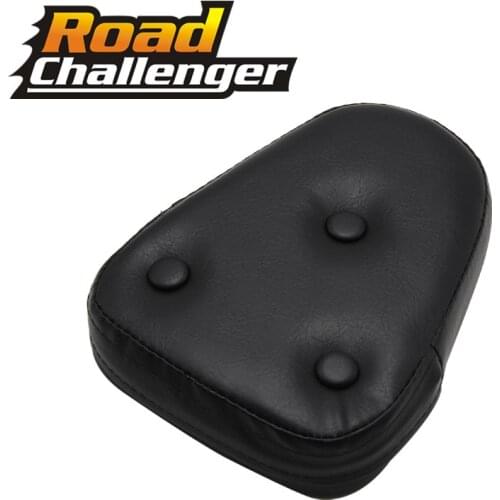 Universal Motorcycle Sissy Bar Black Backrest Cushion Pad For Harley