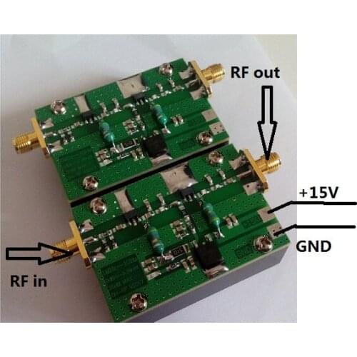 1mhz-1000mhz 3W RF amplifier HF FM VHF UHF FM transmitter broadband RF power amplifier
