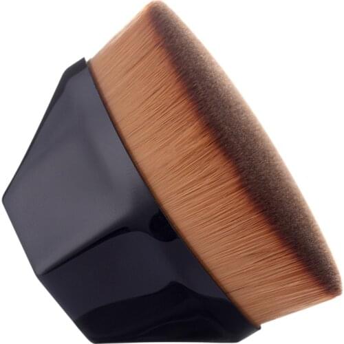 1Pcs New Arrival Hexagon Rhombic Short Handle Magic Foundation Makeup Brush High Quality Liquid BB Cream Blush Powder Brush