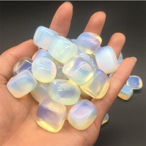 100g Beautiful Opal Rough Gravel Square Specimen Healing Stone Crystals