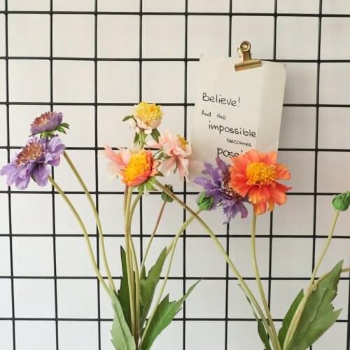 5Pcs 4 Fork Rose Artificial Flowers for Home Decoration Flower Wall Wedding Decoration Background Fake Flowers Garland Orchid