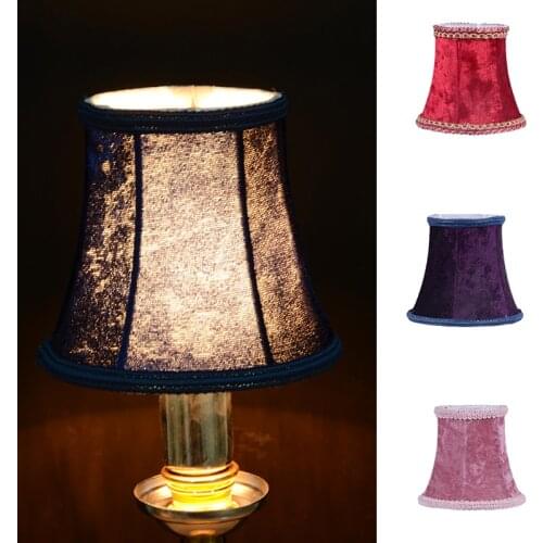 Lamp Shade Cloth Fabric Lampshade Covers Lampshade Accessory Home Decoration Fit For Wall Lamp Candle Chandelier _WK