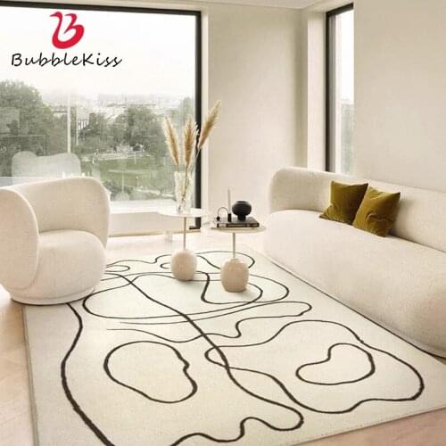 Bubble Kiss Nordic Abstract Carpet For Living Room Thick Bedroom Large Floor Mat Home Decoration Coffee Table Cashmere Area Rugs