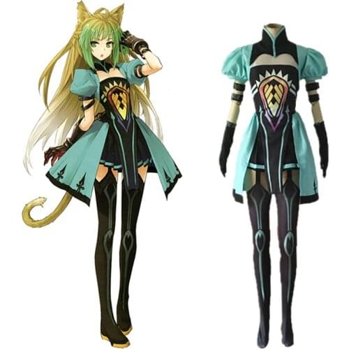 Atalanta Cosplay Fate Grand Order FGO Archer Japanese Anime Fate Apocrypha Comic Cosplay Halloween Green Costumes
