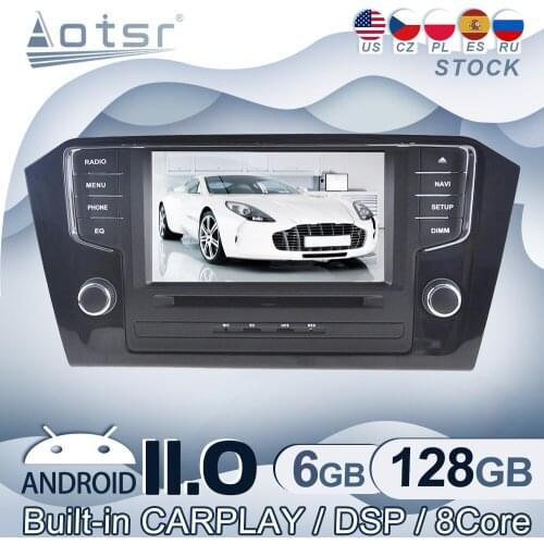 Android 11 For Volkswagen Passat 2015 2016 2017 2018 Car Radio GPS Navigation Multimedia Video Player Stereo Audio Head Unit