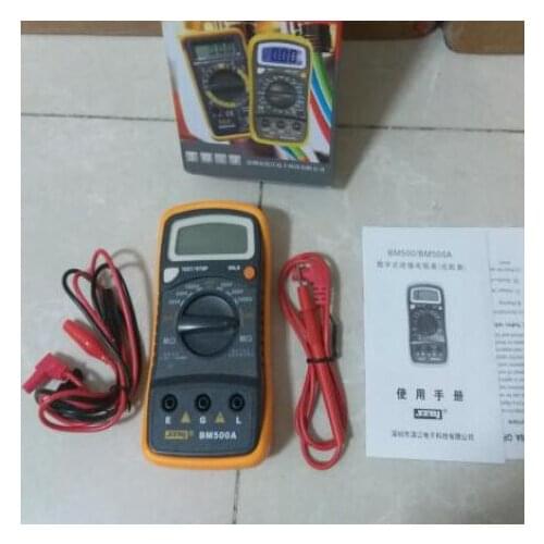BM500A Digital Insulation Resistance Test Meter Digital Multimeter Megger Test Meter