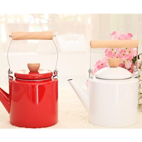 Hot sale 2.4L enamel kettle free shipping