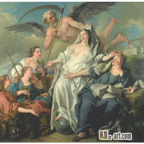 Canvas Prints (Jean Francois de Troy ) Wholesale canvas art picture Oil painting prints on canvas 13-Zjyh- (27) (24*24 inch)