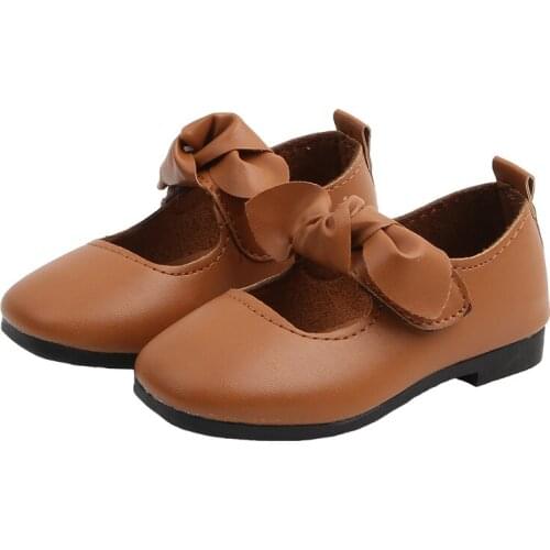 Little Baby Girls Shoes Children School Casual Leather Shoes girls princess Shoes Kids 16M 18M 24M 30M 3 4 5 6 7 8 9 10-16T