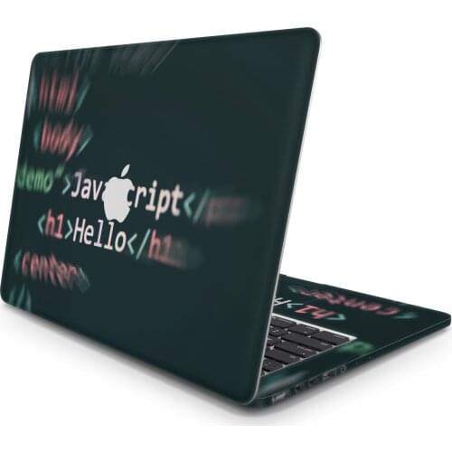 Sticker Master Javascript Code Programming Simple Elegance Minimal Macbook Pro 16 Case 2019 Macbook Air 13 Inch Case Macbook Pro 13 Inch Case 2019 Bright Macbook Pro Retina 15 Case Logo Cut Perfect Fit Full Skin