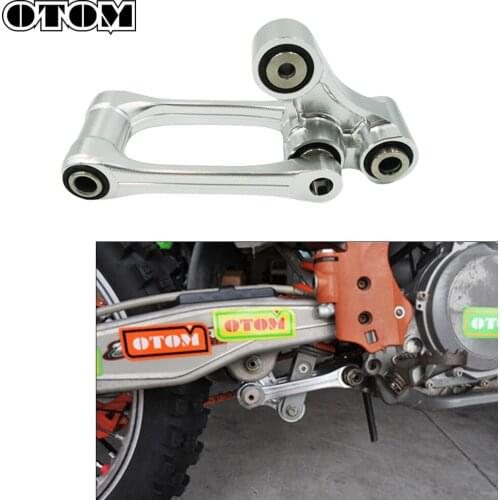 OTOM Motorcycle Pull Rod Rear Swingarm Linkage Rear Shock Triangle Lever Linkage ARM CNC Aluminum Motorbike For KTM SXF XCF Part