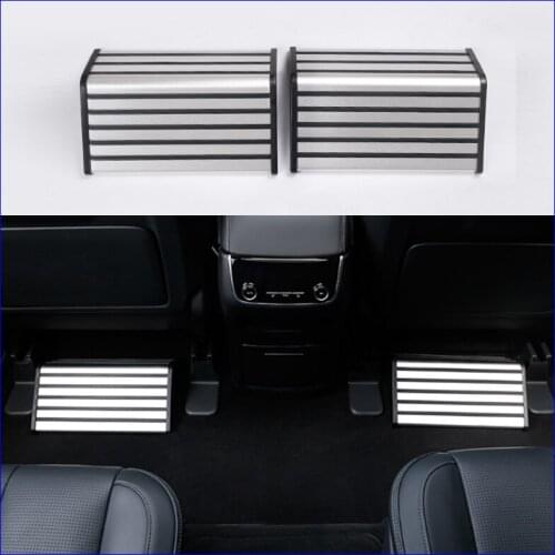 Rest in the back of the seat, rest with pedals, accessories, aluminum alloy material, non-slip rubber for Tesla model 3