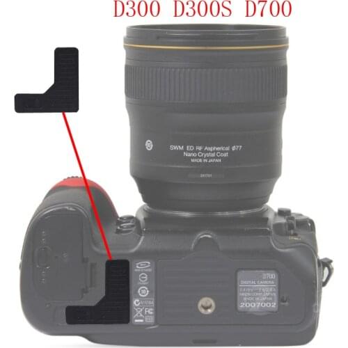 1-10pcs For Nikon D300 D300S D700 The Thumb Rubber Back cover Rubber DSLR Camera Replacement Unit Repair Part