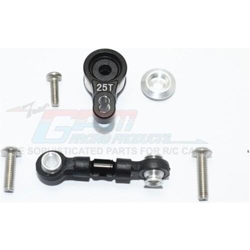 ALLOY SERVO SAVER WITH ALUMINUM STEERING LINK -SET GT16025TM FOR 1/10 SCALE 4WD FORD GT4-TEC 2.0 83056-4