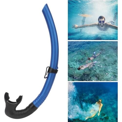 Brand New Underwater Activity Blues Diving Breathing Tubes Snorkeling Wet Breathing Tubes Underwater Diving Swimming Accessories