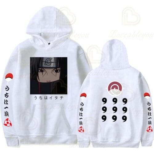 Kakashi Manga Anime Hoodie Boys/girls Cosplay Naruto Sweatshirt Itachi Jacket Hoody Tracksuits Pullover 2D Akatsuki Clothes