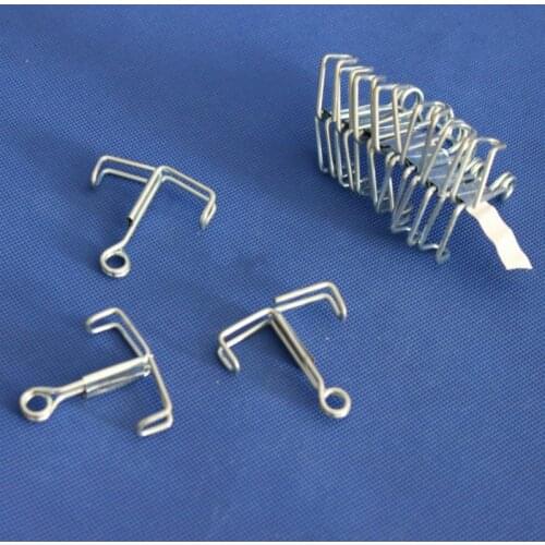 10pcs/lot Sealing Clip, Flatjaw Pinchcock for Rubber Hose Mohr, Spring Water Stopper Lab Tubing Clamp 45mm