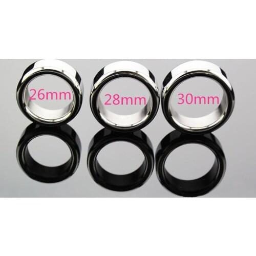 3 size for choose Stainless Steel metal penis ball sleeves cock ring erection delay time male bondag chastity,sex toy for men