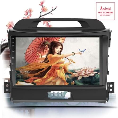 2din Android 10.0 Octa Core Car Radio Stereo for KIA Sportage 3 2010-2015 GPS Navi Audio Video Player Wifi HDMI Tape Recorder