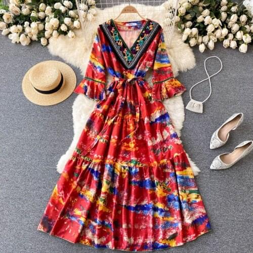 Красные летние платья AXIUii NADRiDA China At AliExpress