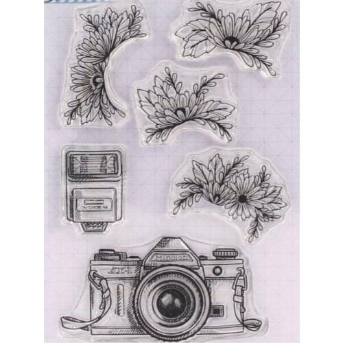 French /camera Transparent Clear Silicone Stamp/Seal for DIY scrapbooking/photo album Decorative clear stamp A0398