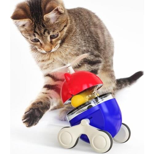 Pet Toy Turntable Leaking Food Interactive Cat Toy Durable And Safe Tumbler Feeder Multifunctional And Interesting Cat Toy