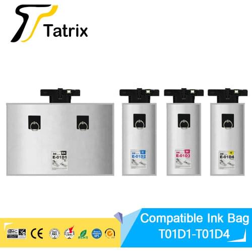 Tatrix T01D1 T01D2 T01D4 Compatible Ink Bag Cartridge for WF-C529R WF-C529RDTW WF-C579RDTWF WF-C579RD2TWF/WF-C579RDWF Series
