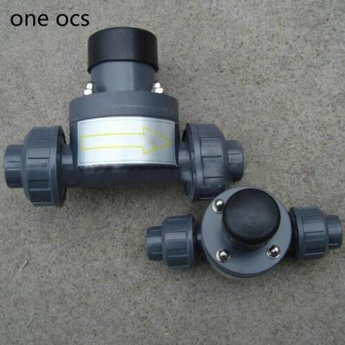 Pvc back pressure valve safety relief valve back pressure regulating valve for metering pump double live connection DN15-DN40