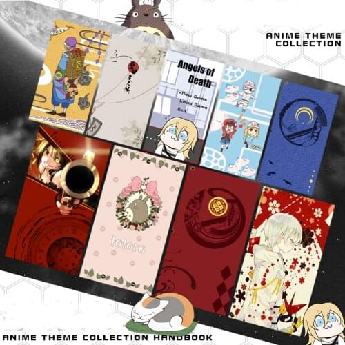 ELBCOS Cells at Work Touken Ranbu Mononoke Totoro Angels of Death Natsume Yuujinchou Collection Handbook Drawing Notebook