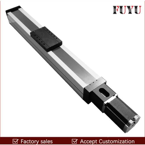 Free shipping FUYU brand 700mm stroke aluminium cnc linear stage slide guide motion rail for cutting machine