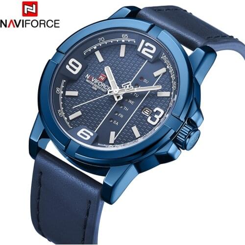NAVIFORCE 2020 New Luxury Watch Men Top Brand Design Sports Watches Watch erkek kol saati Quartz Wristwatches Relogio Masculino