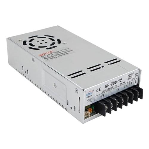 AC DC 200W 15V single output full input range Led driver switching power supply with PFC function