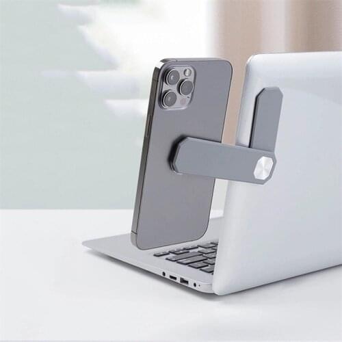 UKGO New Magnetic Laptop Phone Stand Holder Screen Support Hoder Side Mount Connect Tablet Bracket Dual Monitor Display Clip